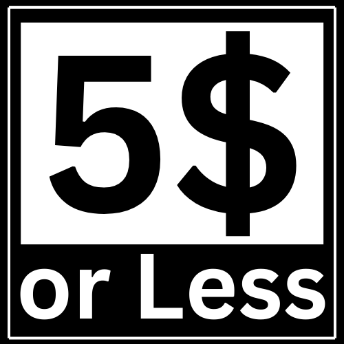 5$ Or Less